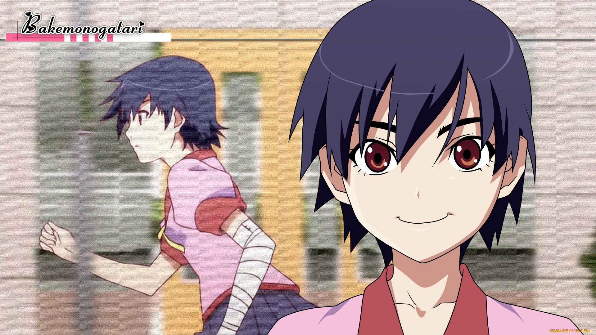 , bakemonogatari, kanbaru suruga, , , , 